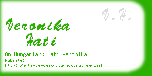 veronika hati business card